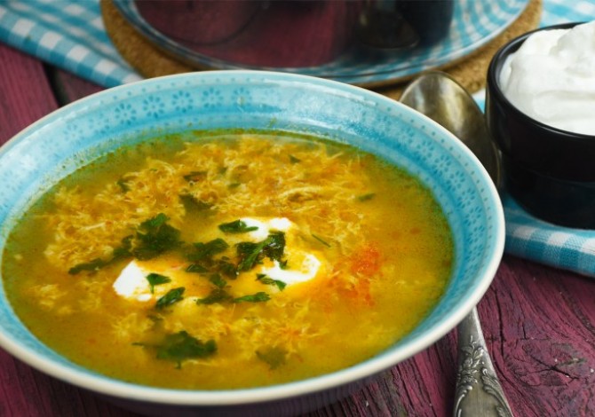 Klasszikus tojásleves